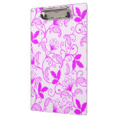 Porte-bloc Personnaliser Pink Floral Pattern (Gauche)