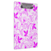 Porte-bloc Personnaliser Pink Floral Pattern (Swatch)