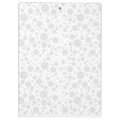 Porte-bloc Personnaliser Polka Dot Red Daisy, changer dot co (Dos)
