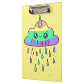 Porte-bloc Personnaliser Rainbow Cloud Unicorn (Gauche)