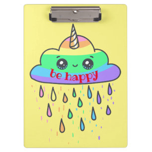 Porte-bloc Personnaliser Rainbow Cloud Unicorn