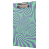 Porte-bloc Personnalisez votre Gardez le calme bleu et vert t (Gauche)