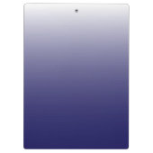Porte-bloc Personnalized gradient ombre navy blue (Dos)
