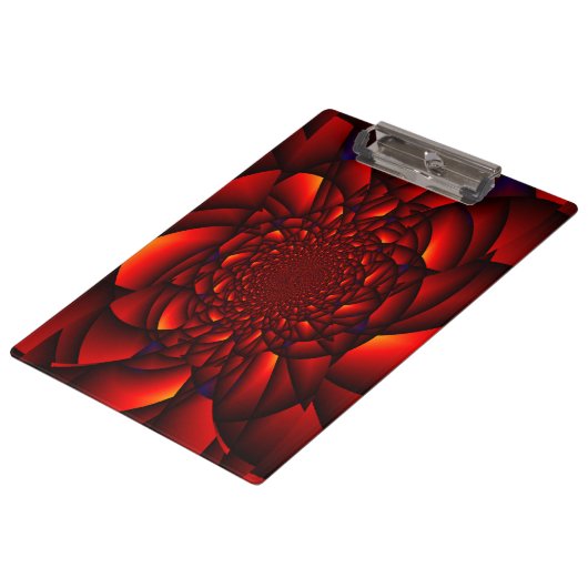 Porte-bloc Pétale Rouge Noir Bleu (Incliné)