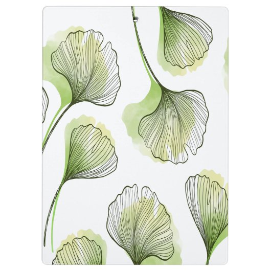 Porte-bloc Pétales verts (Dos)