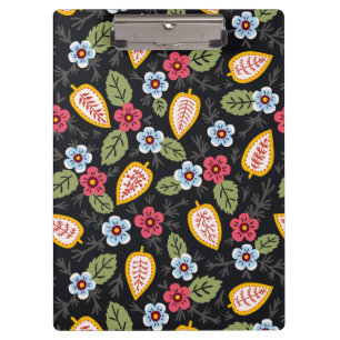 Porte-bloc Pétales vintages multicolores