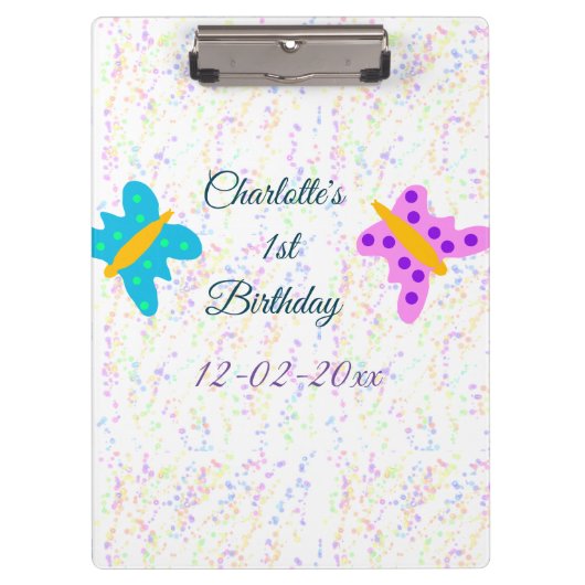 PORTE-BLOC PETIT ANNIVERSAIRE DE CUTIE (Devant)