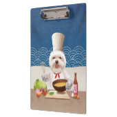 Porte-bloc Petit Chien Chef (Gauche)
