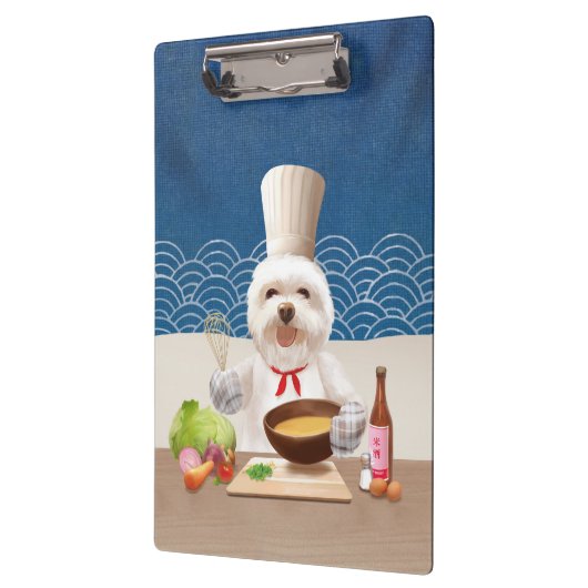 Porte-bloc Petit Chien Chef (Gauche)