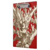 Porte-bloc Petit corail en rouge (Gauche)