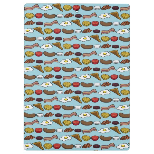 Porte-bloc Petit déjeuner frit (Dos)