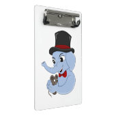 Porte-bloc Petit éléphant garçon dessin animé mini porte - bl (Incliné)