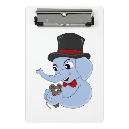 Porte-bloc Petit éléphant garçon dessin animé mini porte - bl (Devant)