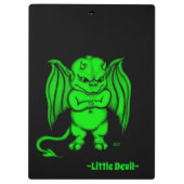 Porte-bloc Petit méchant diable (Dos)