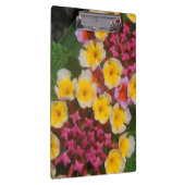 Porte-bloc Petites Fleurs Tropicales Jaunes Aux Bureaux Roses (Swatch)
