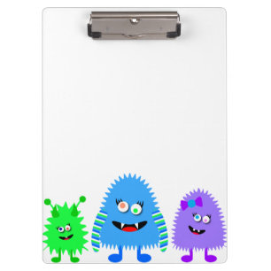 Porte-bloc Petits monstres mignons