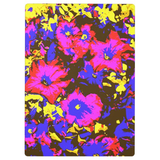 PORTE-BLOC PETUNIAS (Dos)