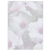 Porte-bloc Pétunias Rose Et Blanc (Dos)