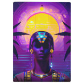 Porte-bloc Pharaon Synthwave (Dos)