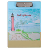 Porte-bloc Phare rouge (Devant)