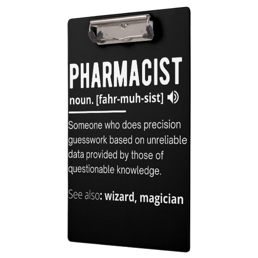 Porte-bloc pharmacien (Gauche)