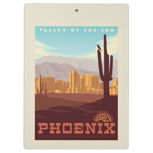 Porte-bloc Phoenix, Arizona (Dos)