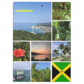 Porte-bloc Photo Collage de Jamaïque (Dos)