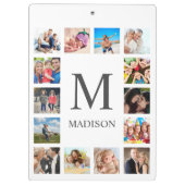 Porte-bloc Photo Custom Family Collage Personnalité de White (Dos)