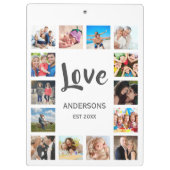 Porte-bloc Photo Custom Family Collage Personnalité de White (Dos)