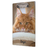 Porte-bloc Photo de deux chats (Gauche)