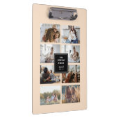 Porte-bloc Photo de famille personnalisée en noir INSTA Colla (Swatch)