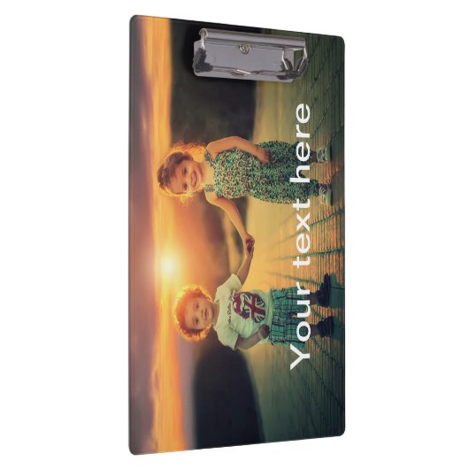 Porte-bloc Photo et texte faits sur commande (Swatch)