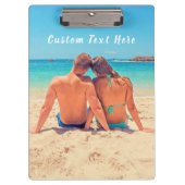 Porte-bloc Photo et texte personnalisés - Votre propre design (Devant)