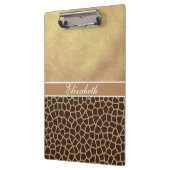 Porte-bloc Photo Giraffe Spot Gold Parties scintillant Imprim (Gauche)