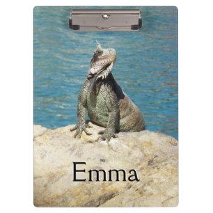 Porte-bloc Photographie de la faune tropicale Iguana à St. Th