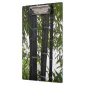 Porte-bloc Photographie du jardin en bambou noir (Gauche)