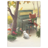 Porte-bloc Pianiste des bois (Dos)