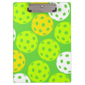 Porte-bloc Pickleball Anniversaire Soirée Sport Vert (Devant)