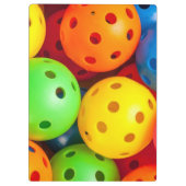 Porte-bloc Pickleball coloré (Dos)