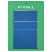 Porte-bloc Pickleball pour entraîneur & joueur (Dos)
