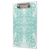 Porte-bloc Pièce de graffiti bleu et blanc (Gauche)