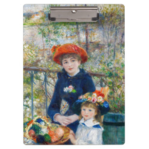 Porte-bloc Pierre-Auguste Renoir - Deux sœurs sur la Terrasse