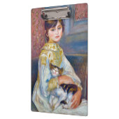 Porte-bloc Pierre-Auguste Renoir - Enfant avec chat (Gauche)