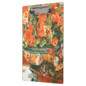 Porte-bloc Pierre-Auguste Renoir Geraniums Et Chats (Gauche)