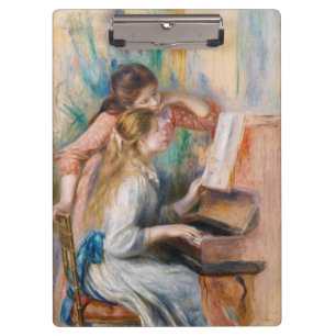Porte-bloc Pierre Auguste Renoir - Jeunes filles au piano