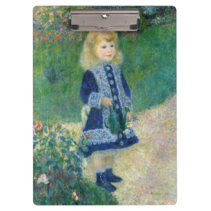 Porte-bloc Pierre-Auguste Renoir - Une fille avec une canne d