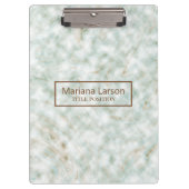 Porte-bloc Pierre de marbre (Devant)