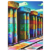 Porte-bloc Pierres psychédéliques (Dos)