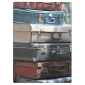 Porte-bloc Pile de valises Vintages (Dos)