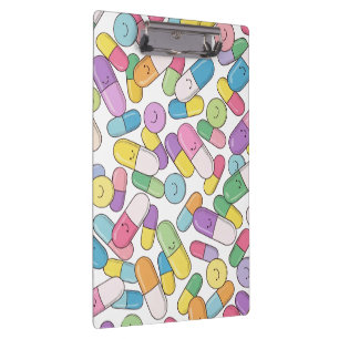 Porte-bloc Pills de bonheur - Presse-papiers